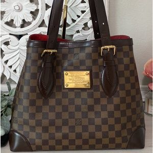 Authintic Louis Vuitton Hampstead Ebene MM Damier Bag